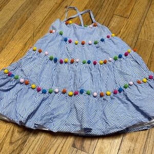 Tommy Bahama Blue and White Striped Dress